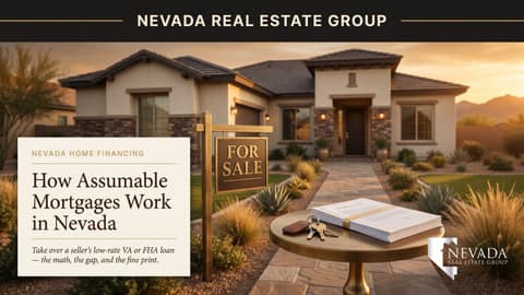 Assumable Mortgages in Nevada: Take Over a Low Rate 2026